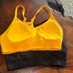 Pink VS Yellow and Black Women's Sports Bras LAST CALL!!
